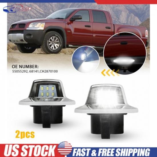 For 1997-2010 Dodge Dakota 2006-09 Mitsubishi Raider LED License Plate Tag Light