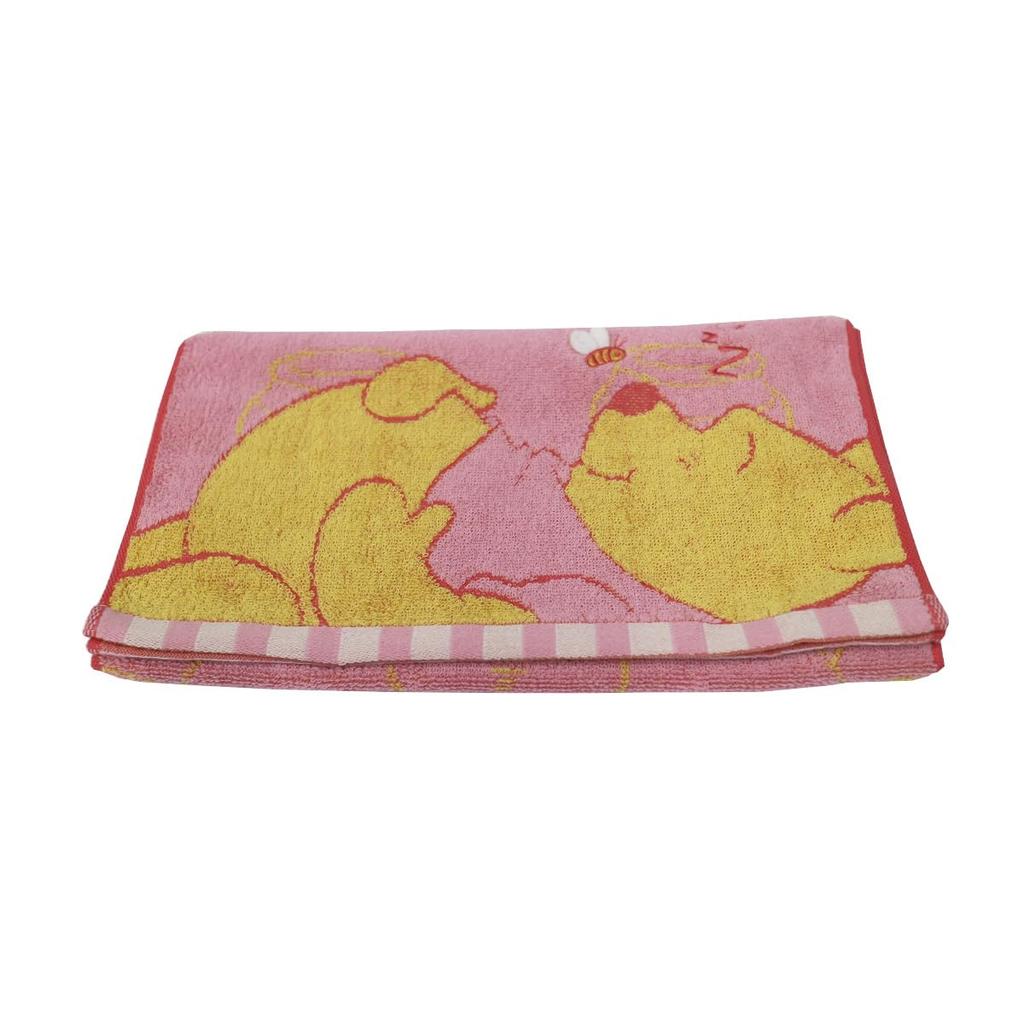 Marushin Disney Winnie the Pooh Honey Naps Face Antibacterial and 2006040100 Towel, Cotton, Deodorizing,