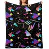HELLO MEMPHIS (black) Throw Blanket Flannels Thins Soft Big Sofa Blankets