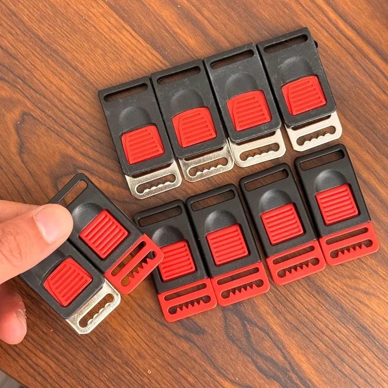 10PCS General Motorcycle Electric Vehicle Helmet Quick Buckles Lock Cap Strap Buckle Helmet Special Motorcycle Parts