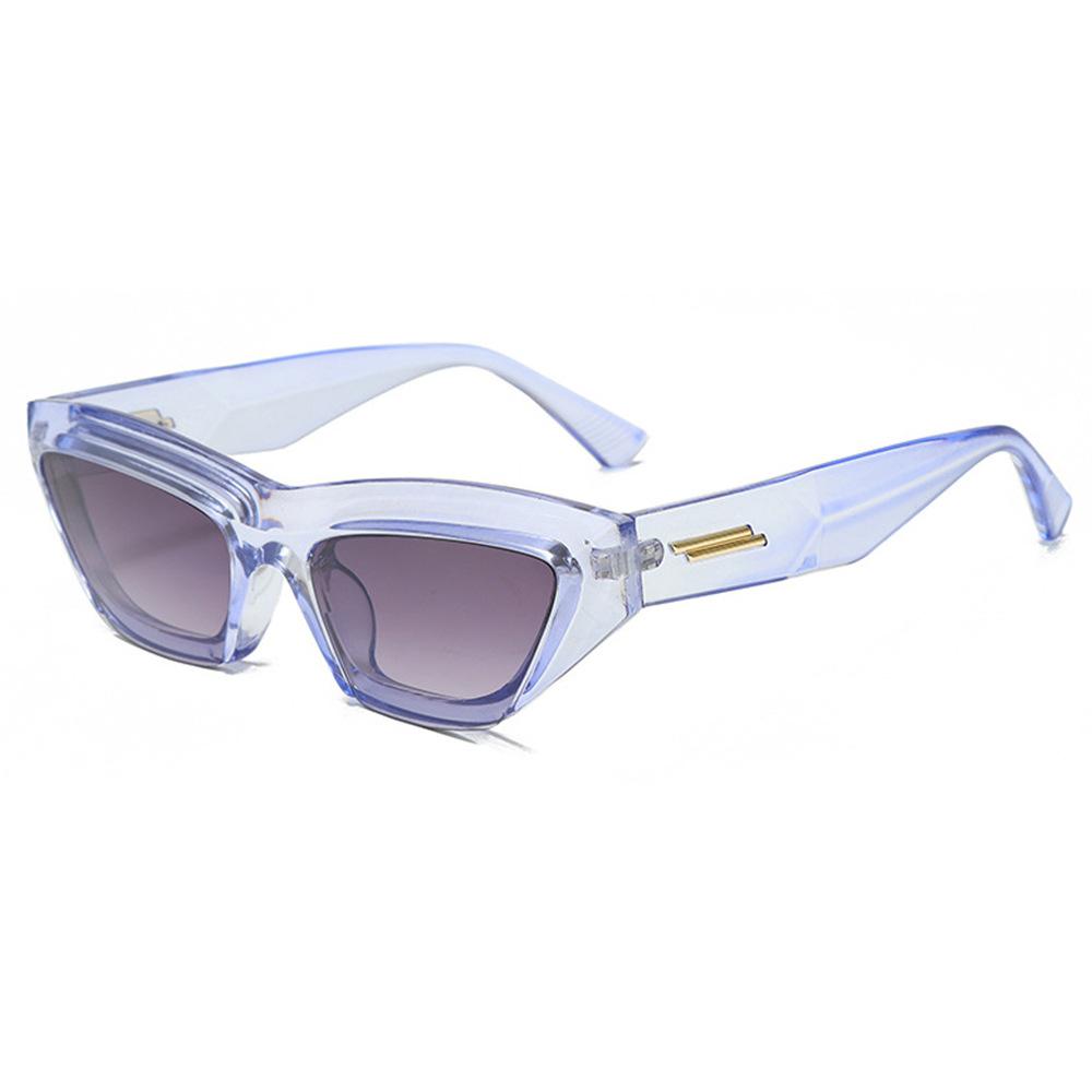 Vintage Leopard Print Cat Eye Sunglasses Y2K Fashion Women Luxury Multicolored Frame UV400 Protection