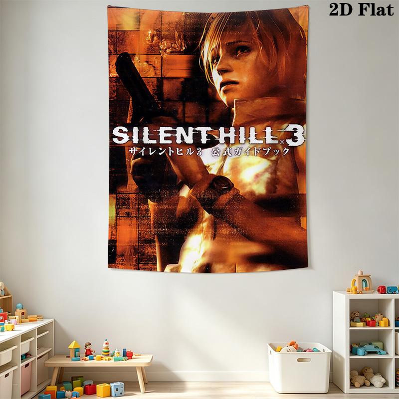 Silent Hill Pattern Home Decor Tapestry, Wall Hanging, Decorative RV Wall Cloth.SGT0917006