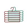 @  Multipurpose 5 Layer Plastic Hanger For Clothes Red And Green Color R642 Zr-1582-60%Off