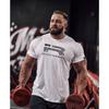 IR Genuine Goods Fashion Original Universal Beast Fitness Short Sleeve Full Cotton Casual Plus Size Loose Breathable Bodybuilding Elastic Clothing