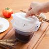 Small Rice and Soup Cooker Lunch Box with Detachable Design Microwaveable Food Storage Container for Convenient Use