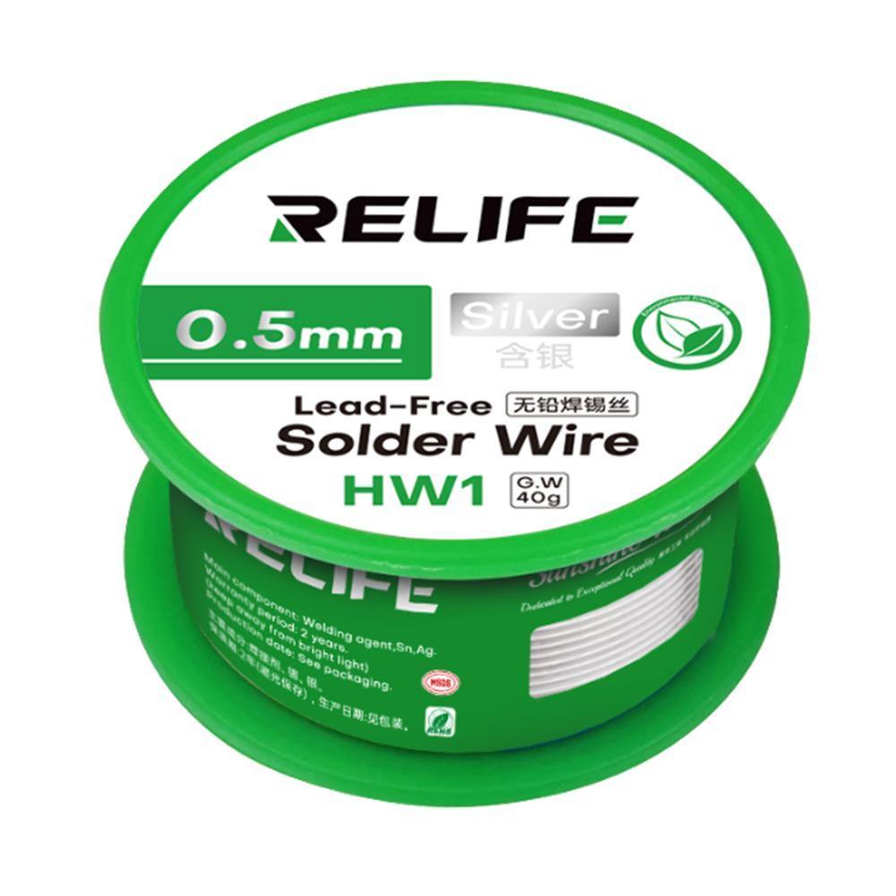 RELIFE HW1 40g Lead-Free Solder Wire 0.3mm Circuit Boards Tools for Mobile Phone Appliance