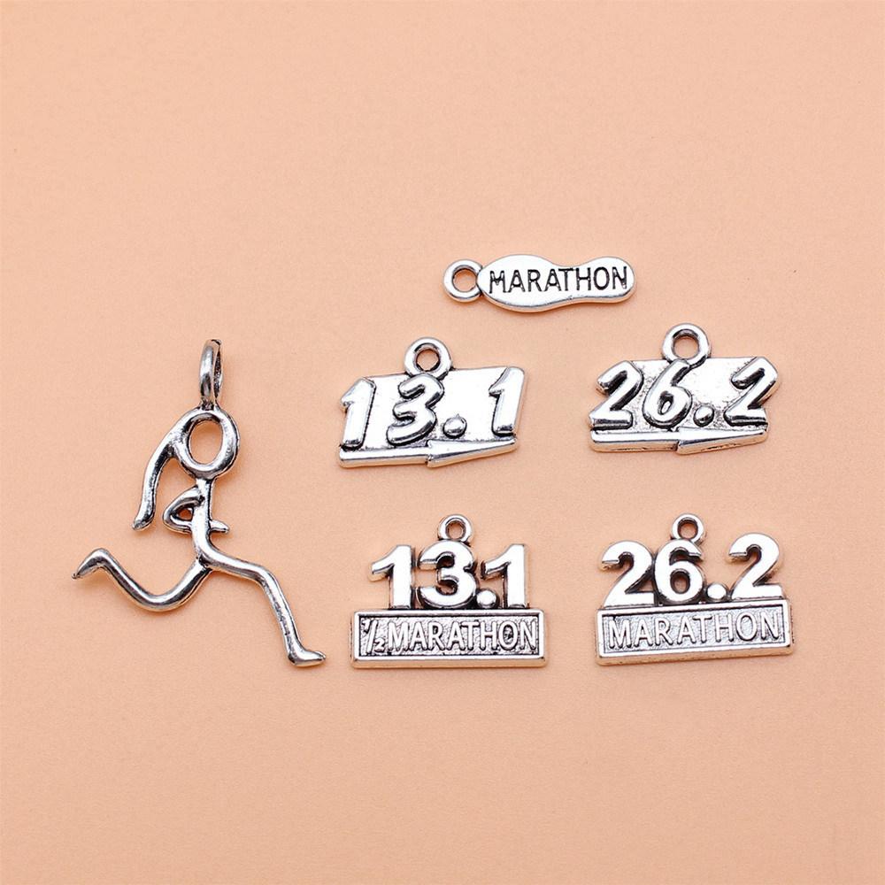 Soccer Football Charms School Pendants For Sports Themed Jewelry Making 1 Set
