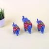 Paper Mache Elephant Showpiece for Enhance Home Decor - Blue Showpiece Gift Purpose Showpiece for Home Décor and Gift Purpose