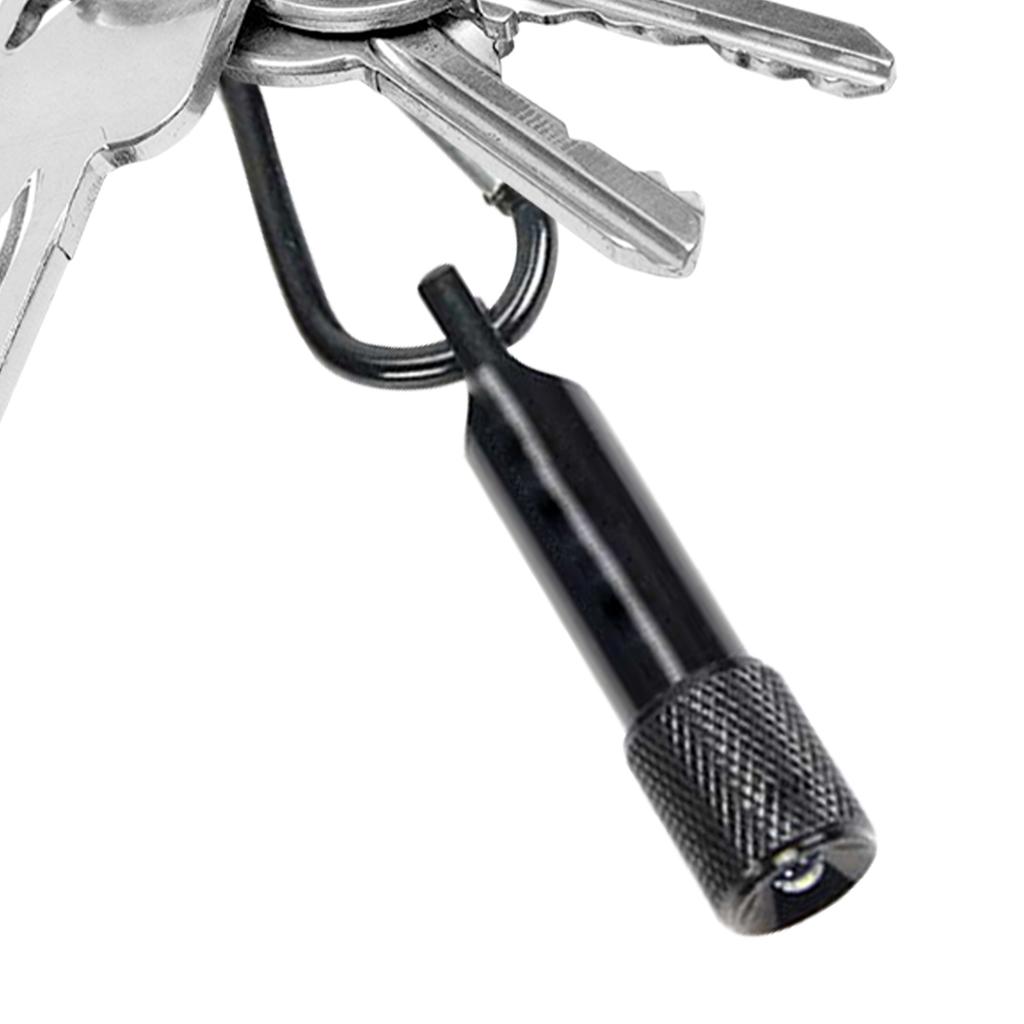 Portable Mini Keychain Flashlight For Camping Tiny Keychain Light High Lumens Pocket Torch Lamp Small Led Flashlight