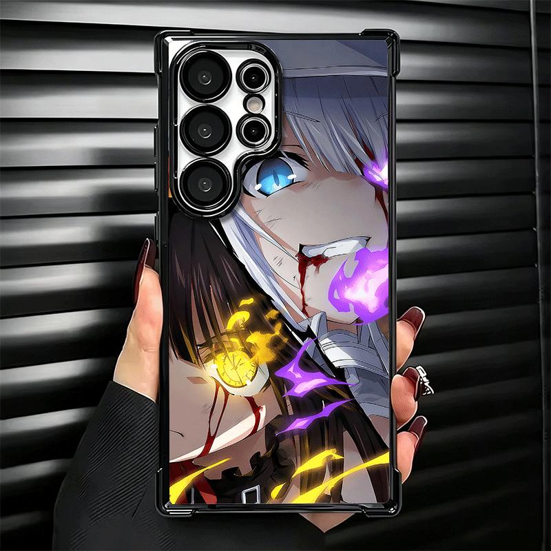 Date A Live Tokisaki Kurumi Funda de Teléfono Chapada Para Samsung Galaxy S24 S25 FE S26 Edge S23 Ultra S22 S21 Plus S20 Anti-Caída Airab