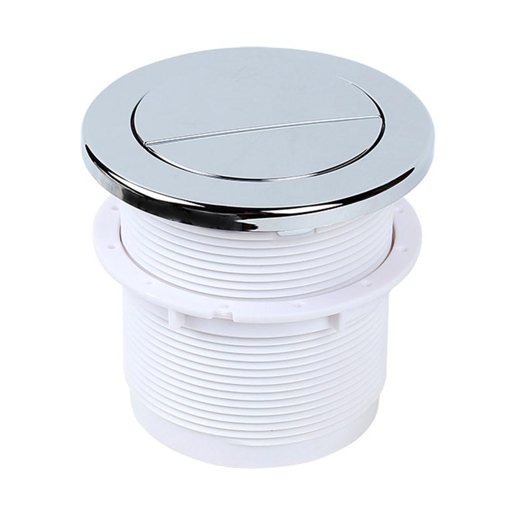 Twin Hose Toilet Push Button for Dual Flush Pneumatic Cisterns Sleek Design