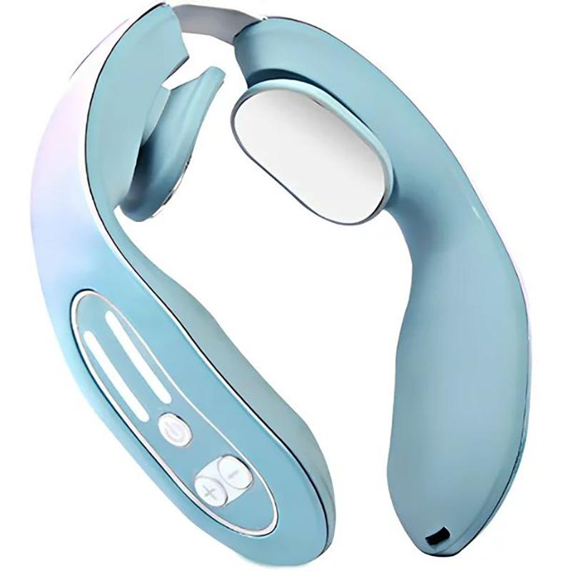 

Intelligent Neck Massage Instrument Portable Neck Massage and Relaxing Instrument Dry Battery Powered Gray