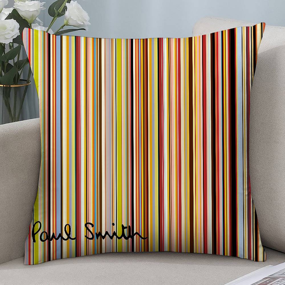 Art P-PaulS-s S-SmithS Pillow Case Short Plush Double-sided Print Square Throw Pillow Covers Sofa Home Cushion Decor