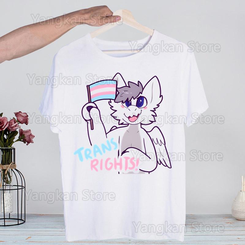 Meme Funny Fur Furry Cute T-Shirt  Unisex Unisex Anime Cartoon Design  Unisex Tee Shirt Homme Summer Tops Short Sleeve Vintage Style Shirt