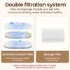 Stainless Steel Pet Drinking Fountain Automatic Cat Water Fountain Smart Pet Water Dispenser for Dog Cat Drinking Supply