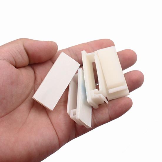 10Pcs FC-30 Cable Adhesive Cord Management Winder Strong Organizer Cable Clip Wire Tie