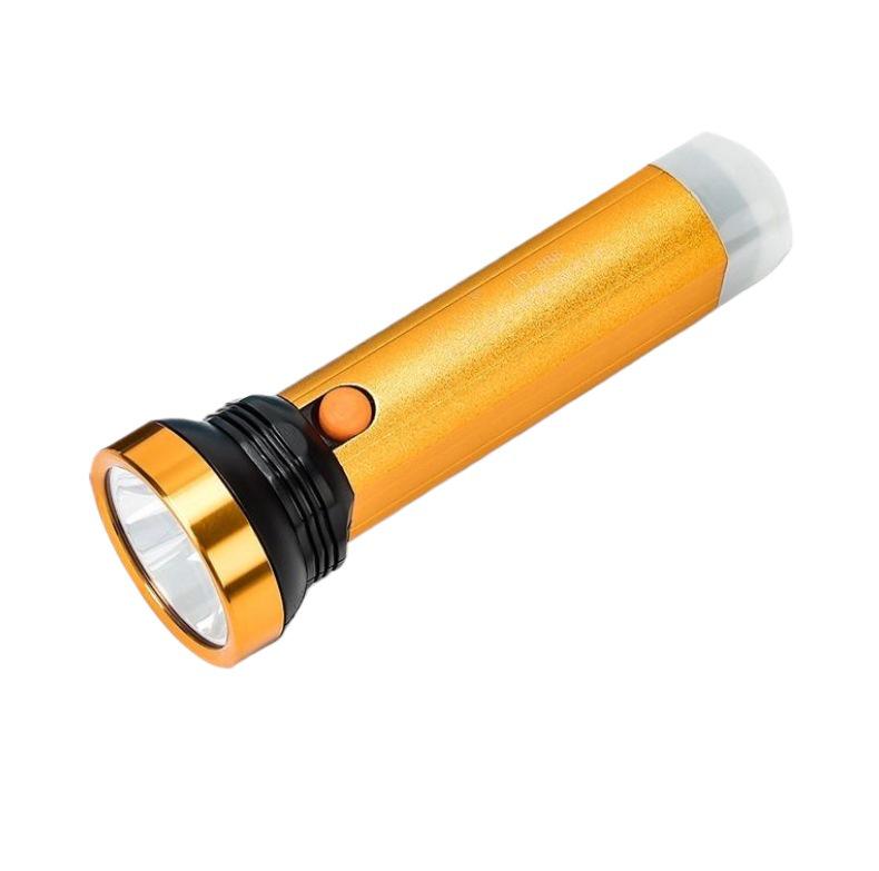 Mini High-Intensity Aluminum LED Flashlight with Long-Range Illumination and Built-in 18650 Lithium Battery