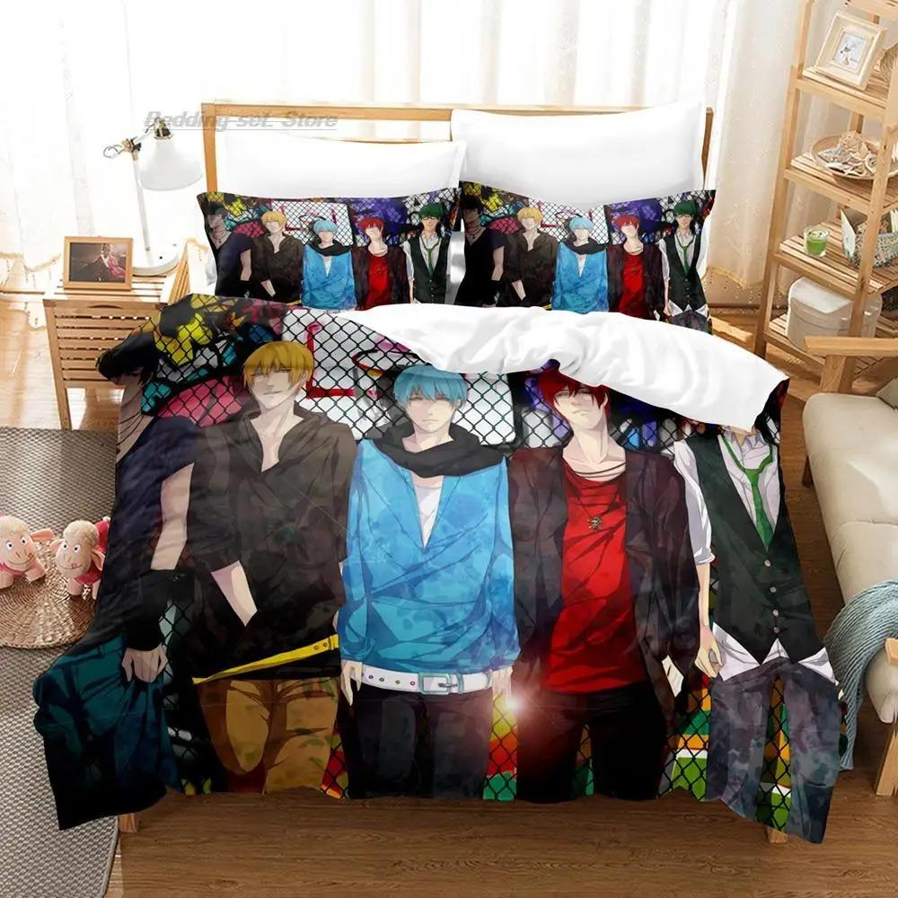 Kuroko's Basketball Bedding Set Single Twin Full Queen King Size Bed Set Aldult Kid Bedroom Duvetcover Sets 3D Print Anime