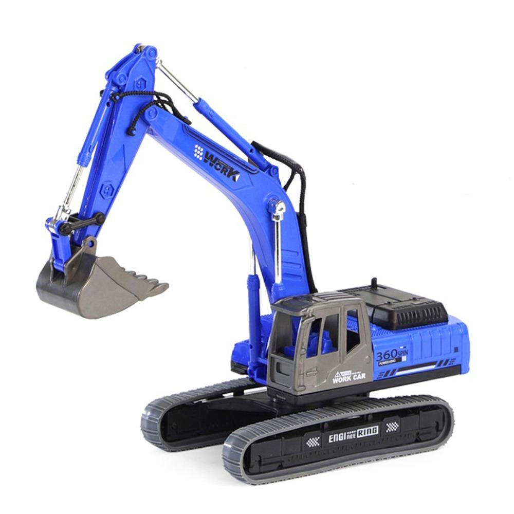 Rotatable Excavator Model Toy Simulation Construction Vehicle Model  Collection