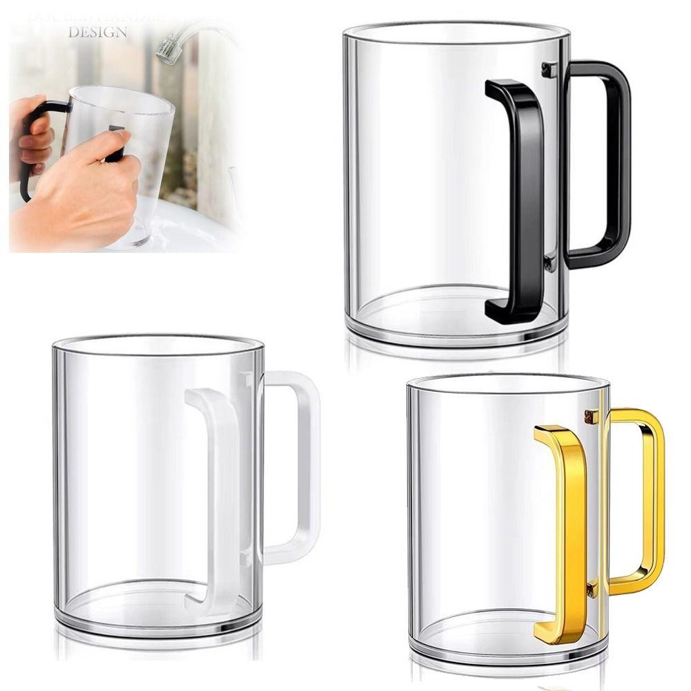 Großes Fassungsvermögen Netilat Yadayim Becher Verdickter Acryl Waschbecher Neuer Mundspülbecher Händewaschen