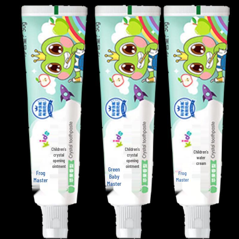 Frog Prince Apple Flavor Toothpaste (3-Pack)