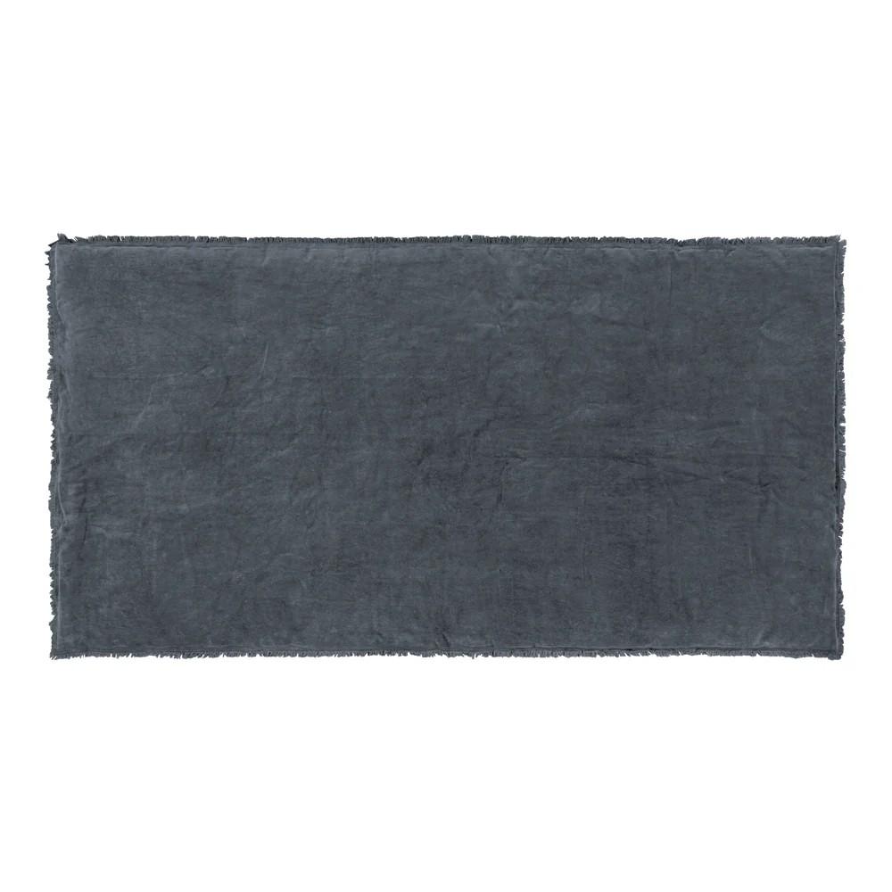 Yard Jaye Fringed Velvet Bedspread