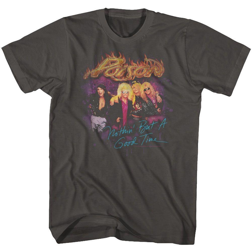 Poison Good Times Smoke Music Shirt XXXL