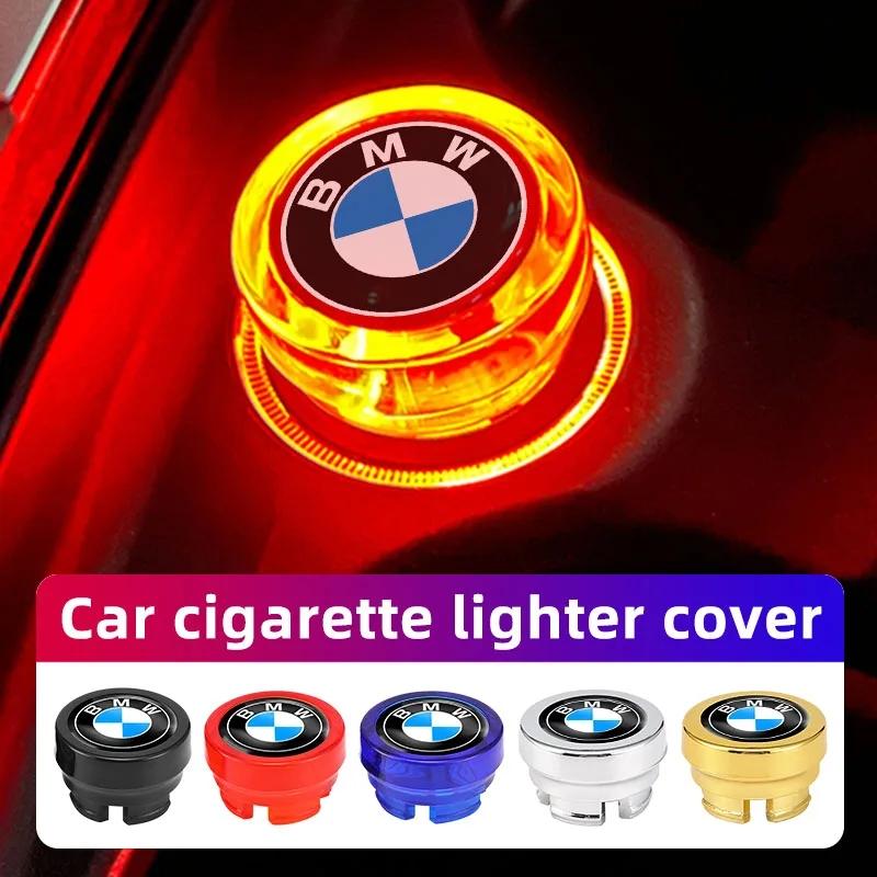Car Cigarette Lighter Cover Dust Proof Decoration Cap For BMW M Performance X1 X3 X4 X5 E46 E90 F20 E60 E30 E36 Auto Accessories