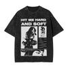 2026 Billie Eilish Funny Poster Graphic Print T-shirt Men Women Fashion Vintage Washed Cotton O-neck Summer Tee Oversized Casual Short Sleeve Top