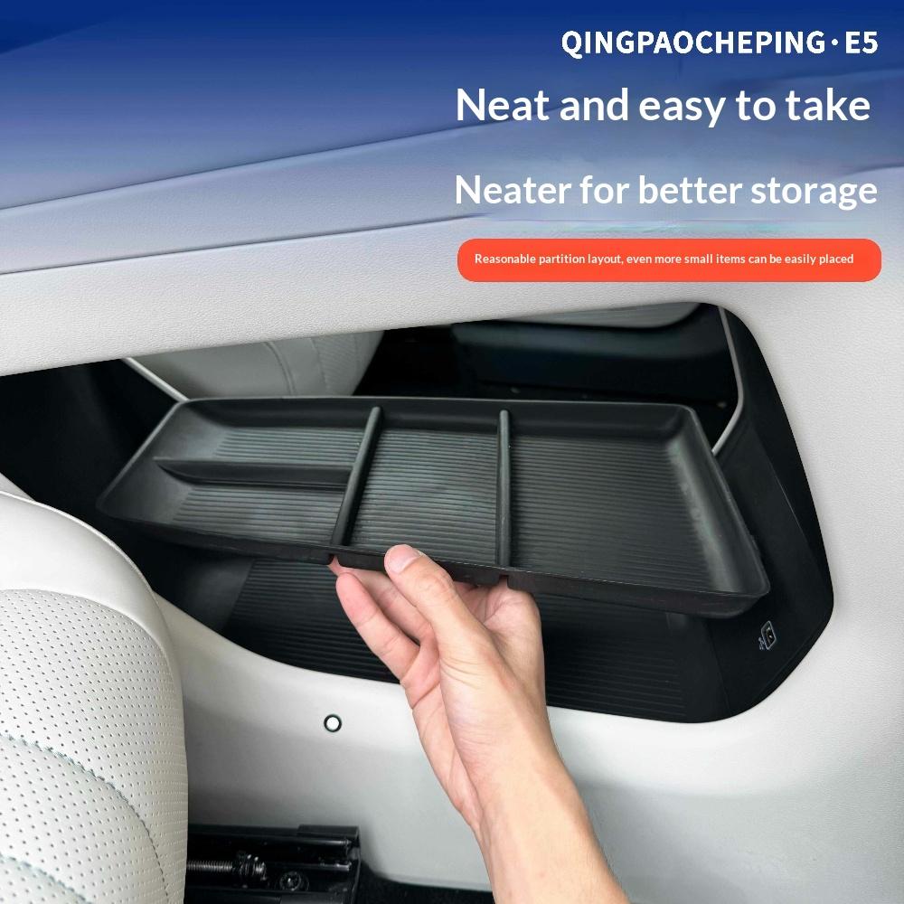 For Geely Galaxy E5/EX5 Car Center Console Cup Holder Silicone Cover Interior Modification Accessory Anti Falling Protection