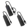USB Adapter USB3.0 USB2.0 Type C and Card Slots 5 Port Fast Speed Data Transfer For PC Tablets Smartphone