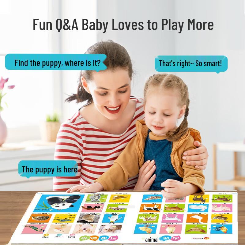 Leilang Talking Early Learning Book for 0-6 Year Olds