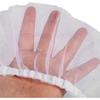 White Nylon Mesh Bird Cage Cover, Breathable Cage Skirt with Anti-Spill Feeding Guard for Pet Birds, Aviaries & Coops