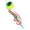 150g Fishing Lure High Carbon Steel 3D Eye Artificial Baits for River Sea Lake FishingYellow Green