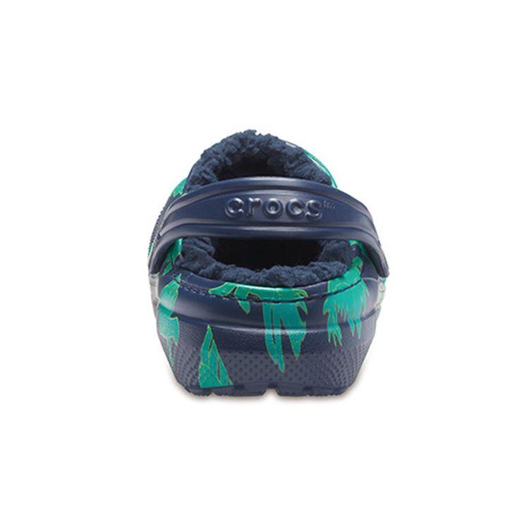 Crocs Lightweight Durable Childrens Cotton Sandals Kids Sandals Blue Green 204817-41D