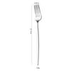 Gold-Plated Stainless Steel Cutlery Set: Includes Steak Knife, Fork, Spoon, and Knife – Four-Piece Western Style.