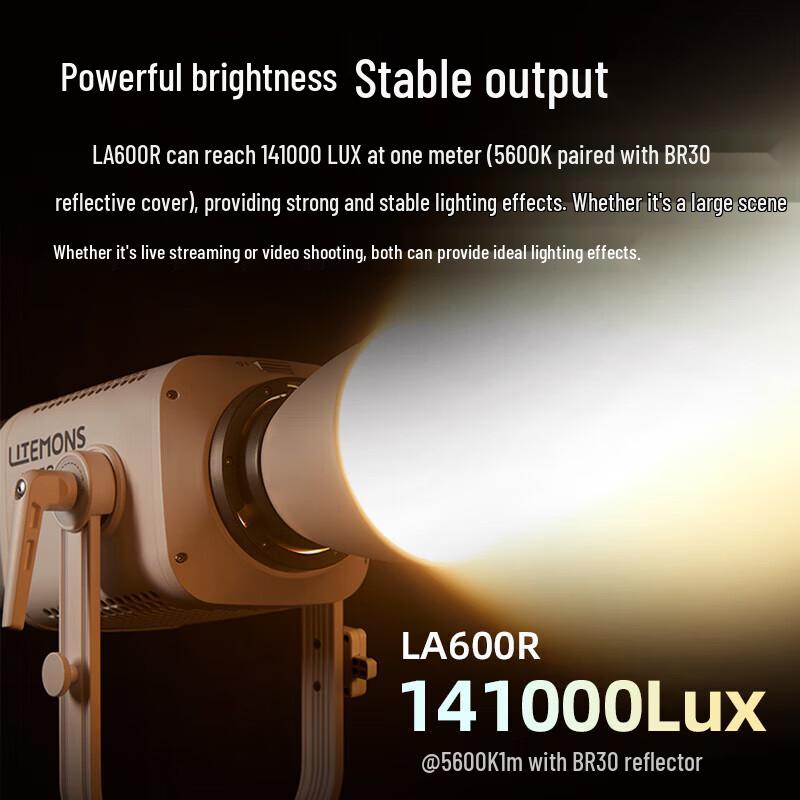 Godox LA600R 600W RGB Bi-Color LED Video Light