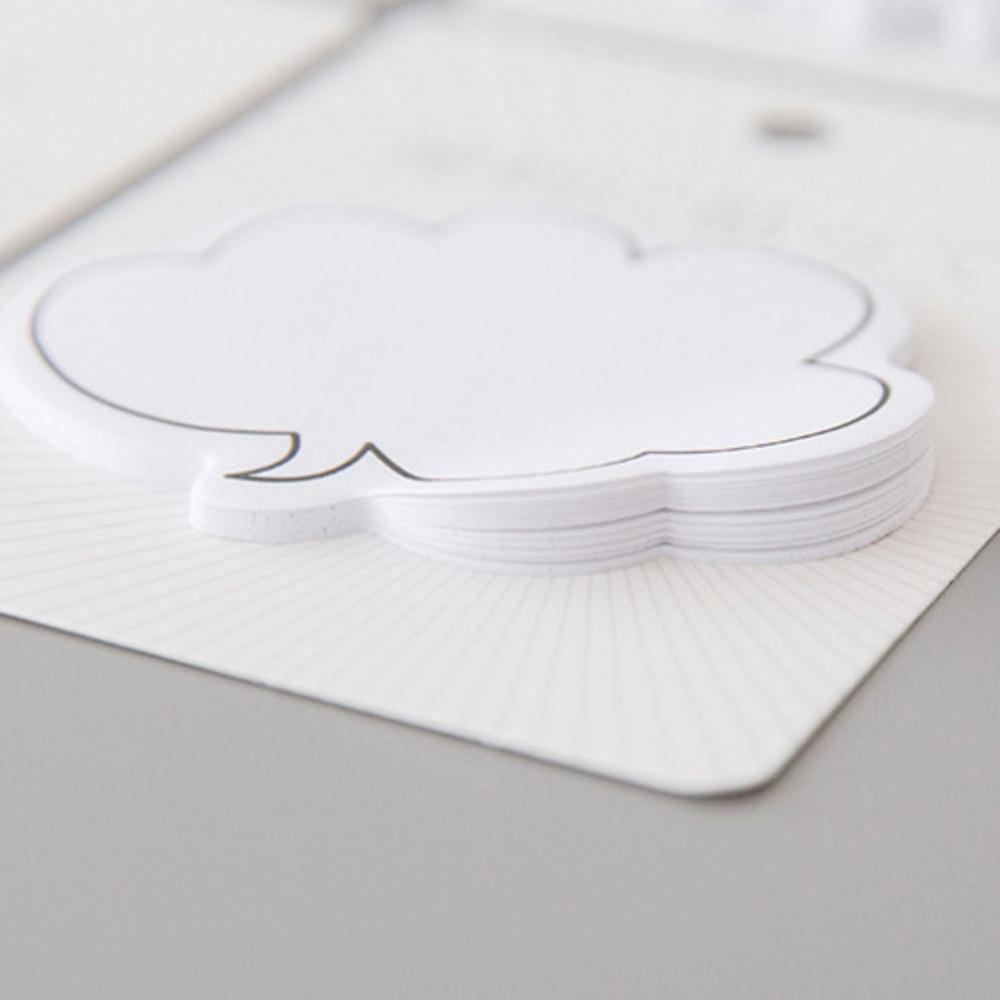 1 Piece Cute Kawaii Dialog Sticky Notes Creative Notepad Memo Pads Office School Supplies Stationery Stickers Adhesive