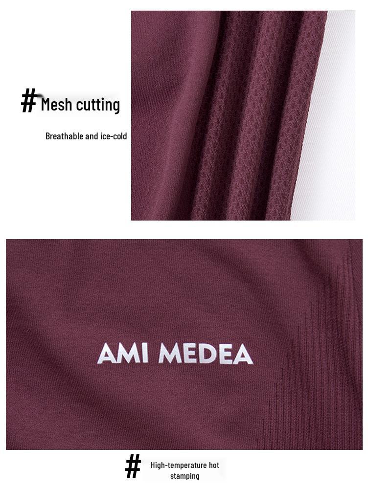 Women's Slim Fit Quick-Dry Long Sleeve Yoga and Running Top