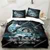 Movie Poster Cool Alien Vs. Predator Predator Bedding Set Single/Full/Queen Size 3D Print Duvet Cover Bedroom Decor Soft Set