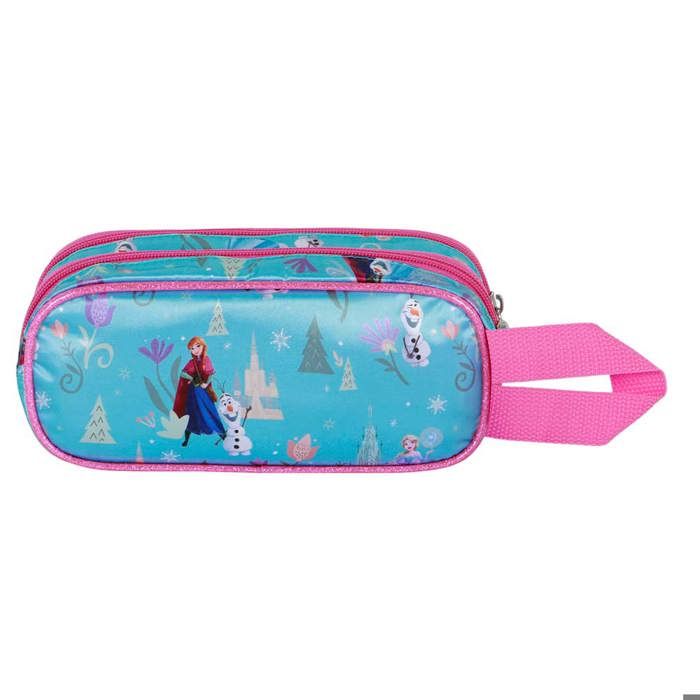 Trousse Double 3D - Disney La Reine Des Neiges 2 (Frozen) Family - Bleu - Taille Unique