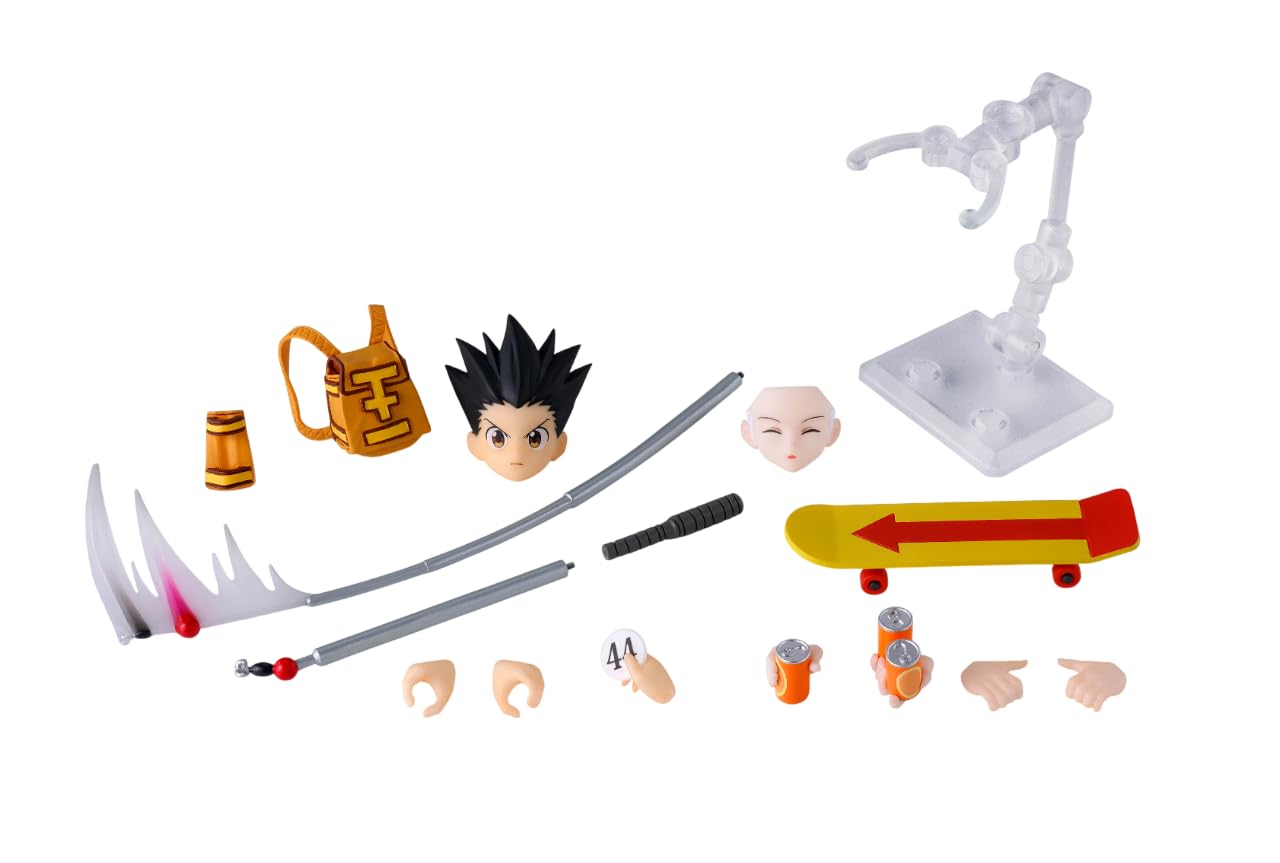 Tamashii Nations S.H.Figuarts Hunter x Hunter Gon and Killua Hunter Exam Edition PVC ABS Movable Figures Set
