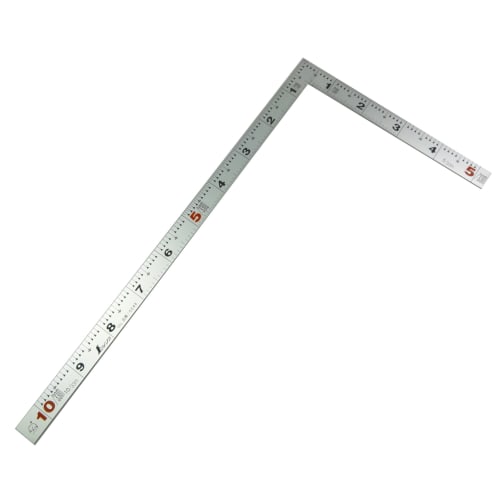 

Shinwa Sokutei Curved Ruler, Flat, 1 shaku/30cm, Dual Graduations, Silver, 10048