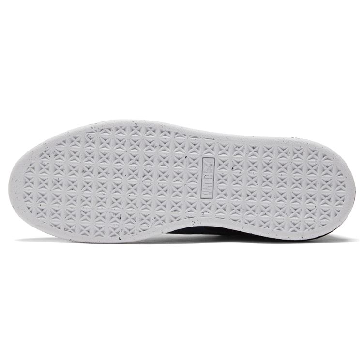 Puma Suede Series Leather Low-Top Sneakers Unisex Sneakers Blue Black 381187-01