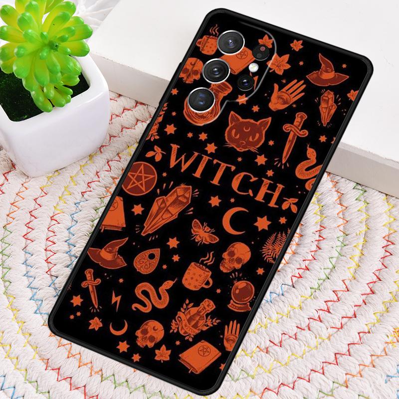 Witch Magic TPU Phone Case For Samsung Galaxy Note 10 Pro S26 S25 S24 S23 S22 Ultra Plus S21 FE S20 Shockproof Cover