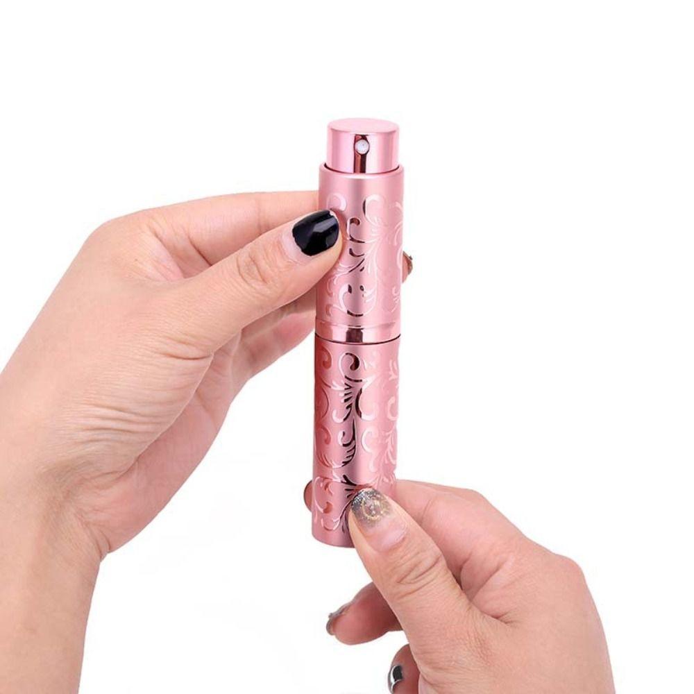 Empty Perfume Bottle Aluminium Oxide Perfume Atomizer Bottle Portable Cosmetic Container Travel