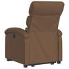 Recliner with Rising Function Brown Fabric