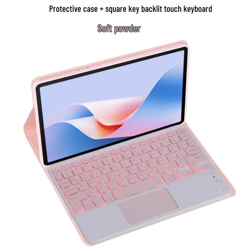 2024 OnePlus Tablet Pro 12.1'' Leather Cover with Bluetooth Keyboard for OnePlus Pad2