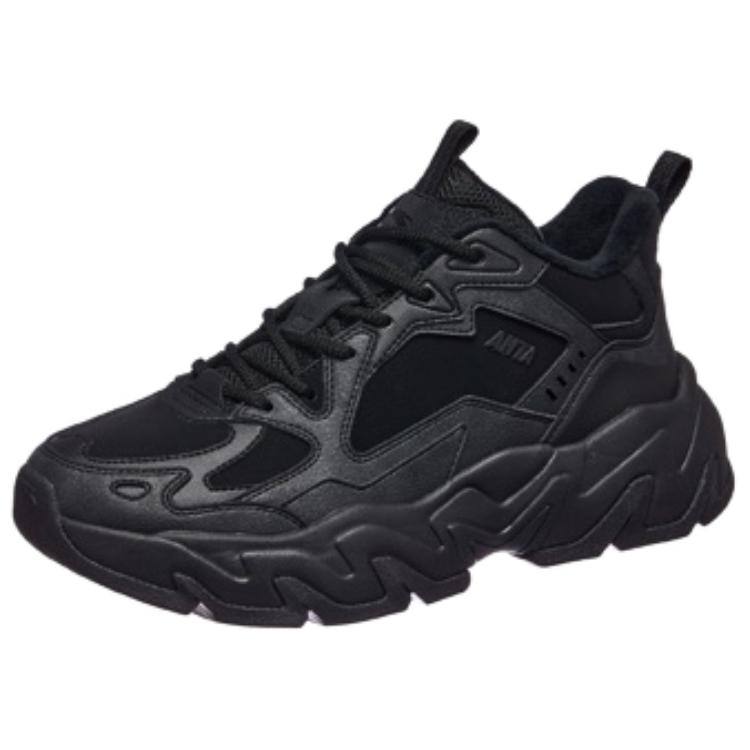 

Anta Panshi Флис Удобные Модные Прочные Теплые Низкие Повседневные Кроссовки Женские Кроссовки Базовый-Черный 122548952-5 36