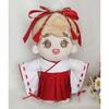 Niannyyhouse 15cm Plush Witch Costume with Kimono, Head Dress, Blouse, Skirt, and Accessories (15cm)
